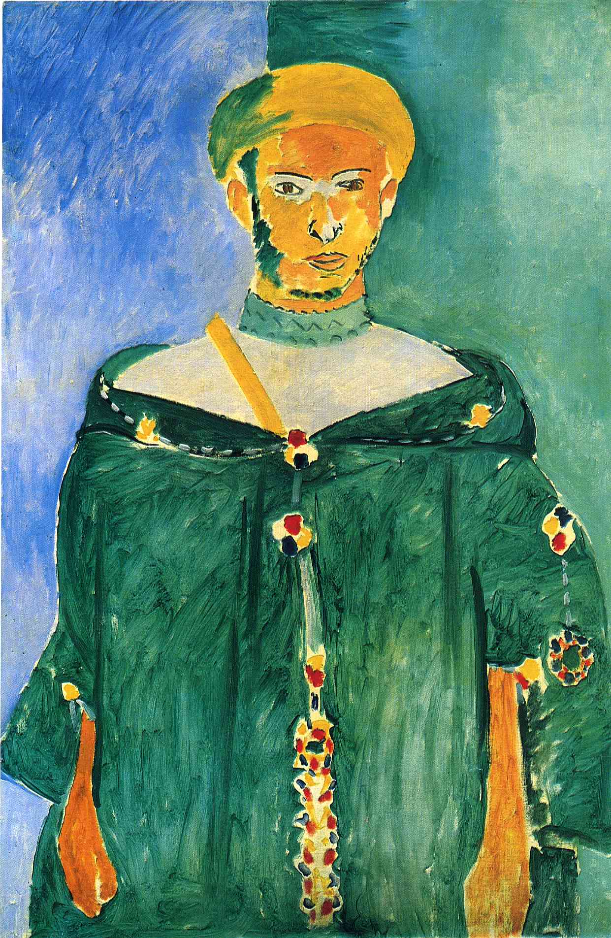 Henri Matisse - Standing Moroccan in Green. Standing Riffian 1913
